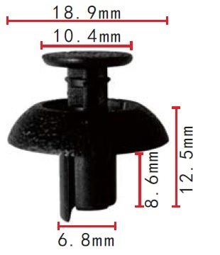 CLIP TOYOTA-LEXUS OE: 9046707211 2