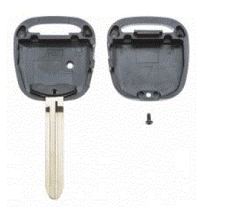 AUTOSLEUTEL LEGE BEHUIZING EXC 2 KNOPJES 2