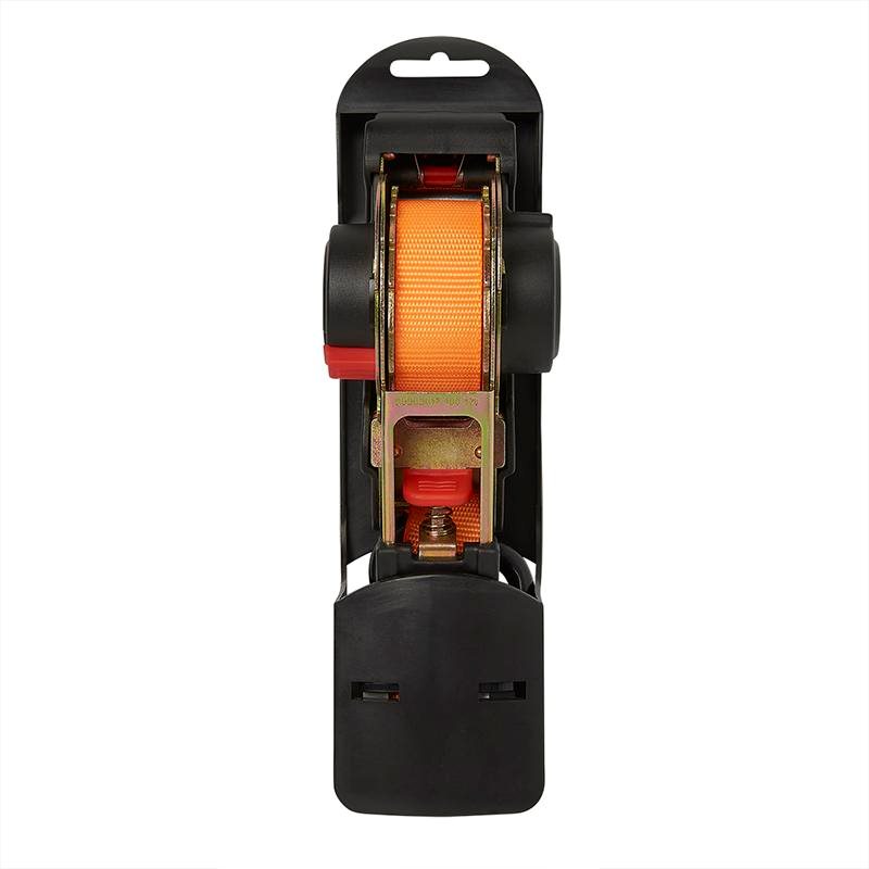 SPANBAND MET RATEL + 2 HAKEN 350CM 320KG AUTOMATISCH OPROLLEND 3