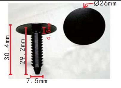 CLIP VAG OE: 3C0863559 2