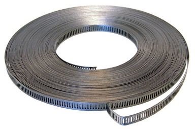 SLANGKLEM EINDLOOS BAND RVS A2 8MM-25M