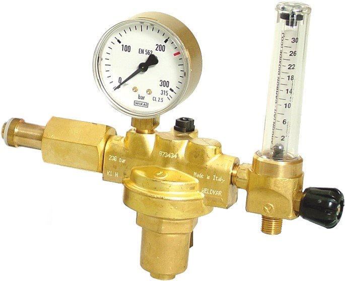DRUKREGELAAR MAXY FLOW ARGON/CO2