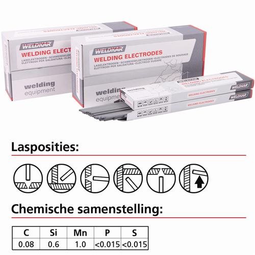 LASELEKTRODE E 7018 Ø 2,00 X 300