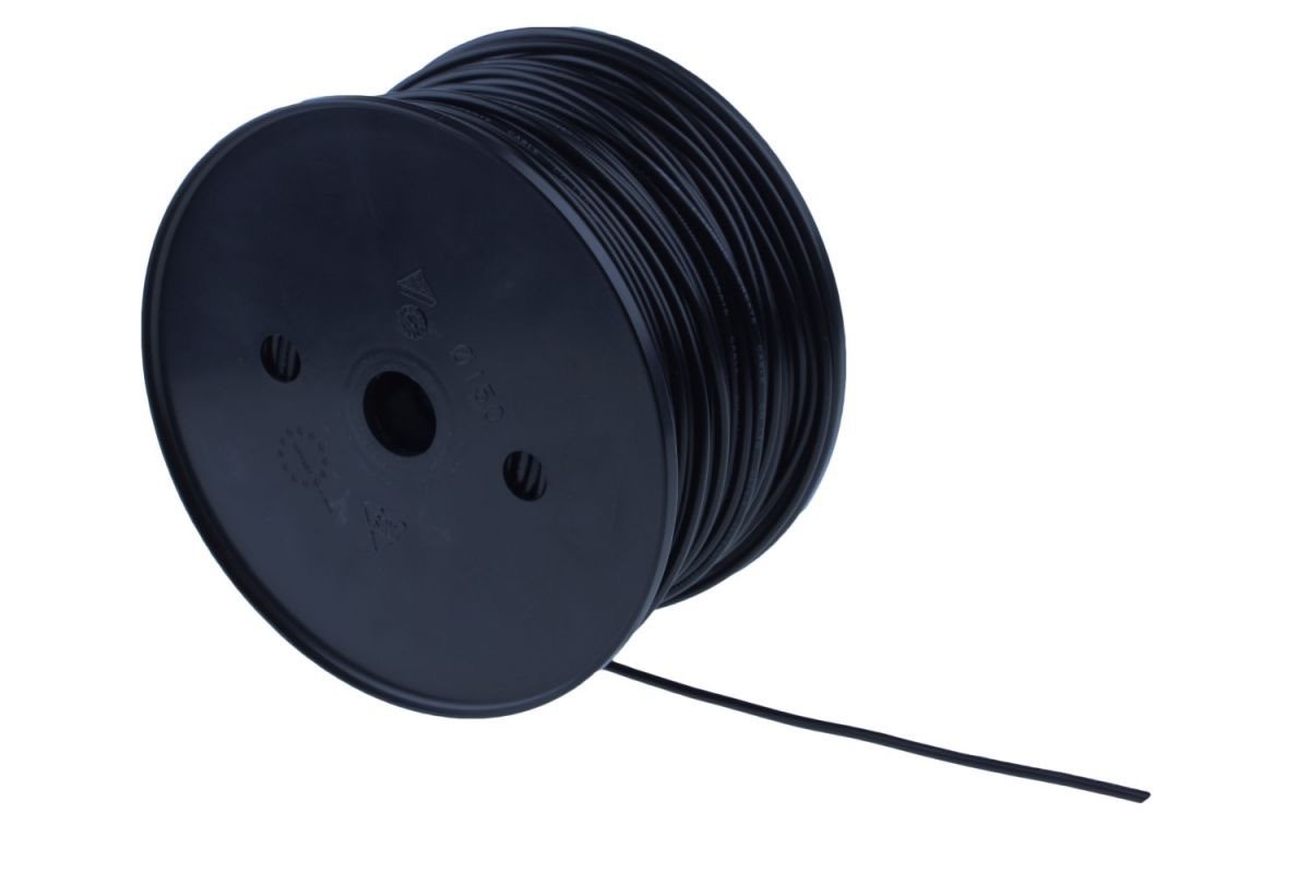 ENKELADERIGE KABEL PVC 1,5MM2 ZWART (1M-100/ROL) 3