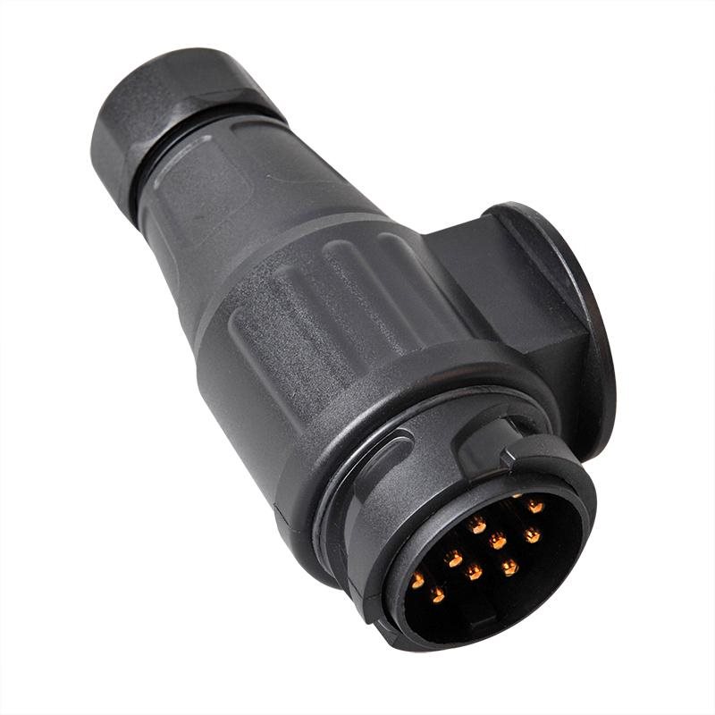 12V STEKKER 13-POLIG PVC TYPE JAEGER ABS - BULK