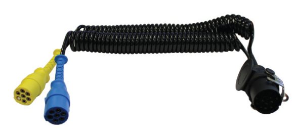 24V EBS SPIRAALKABEL ADAPTER 15 /2X7 POLIG