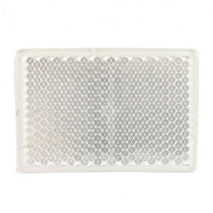 REFLECTOR E3 55X38MM WIT  ZELFKLEVEND