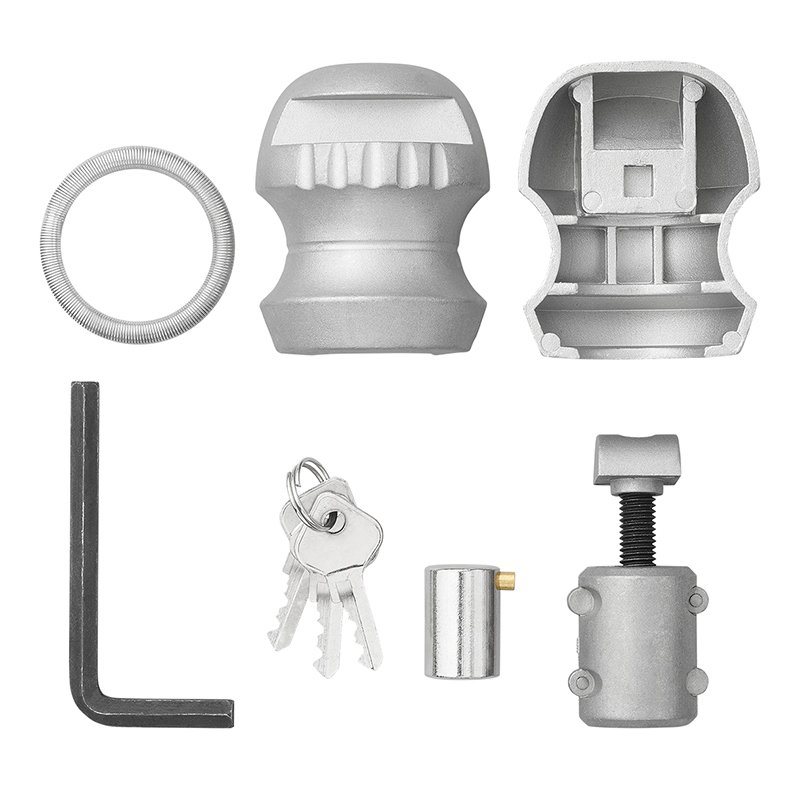 KOGELKOPPELINGSSLOT MET 2 SLEUTELS VOOR KOGEL 50MM 3