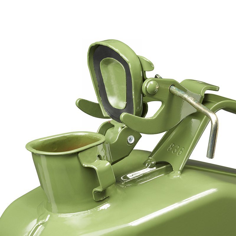 JERRYCAN METAAL GROEN UN- & TÜV/GS-GEKEURD 3