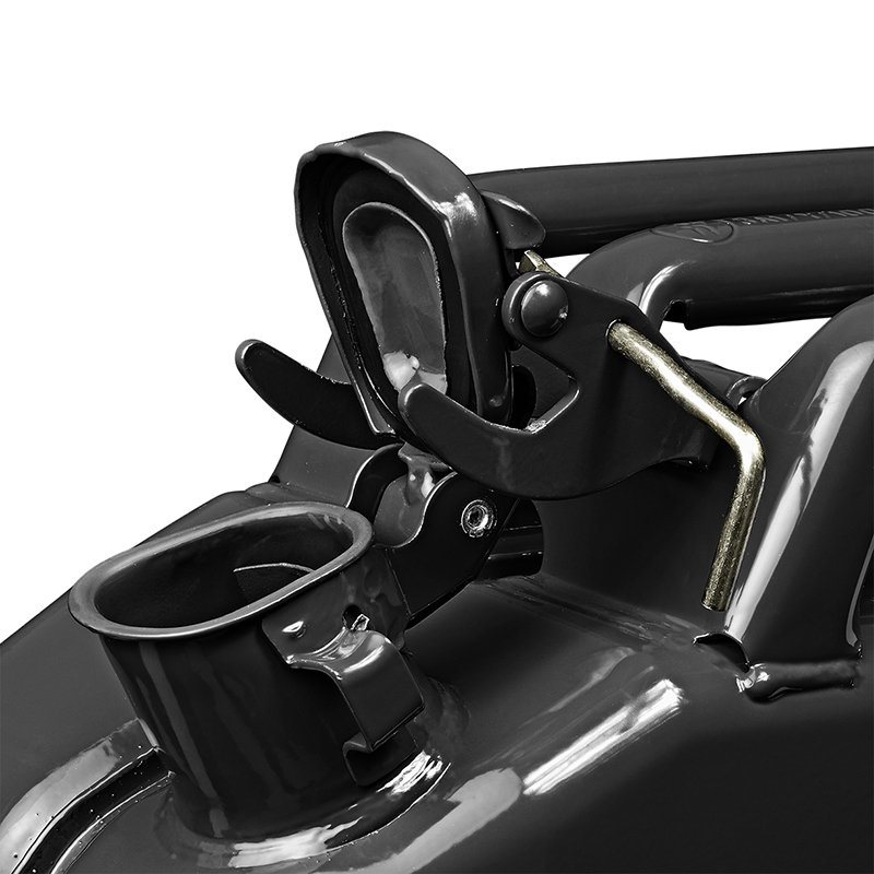 JERRYCAN METAAL ZWART UN- & TÜV/GS-GEKEURD 20 LITER 3