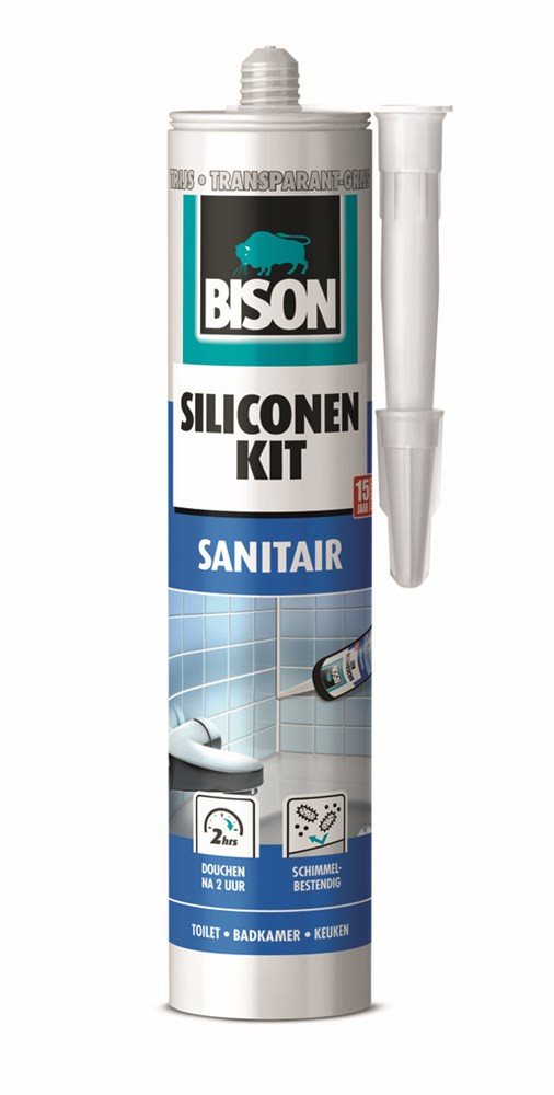 BISON SILICONENKIT SANITAIR TRIJS