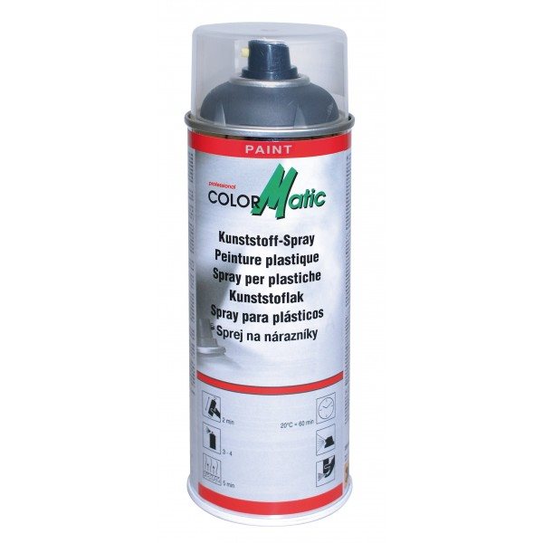 COLORMATIC BUMPERSPRAY ZWART