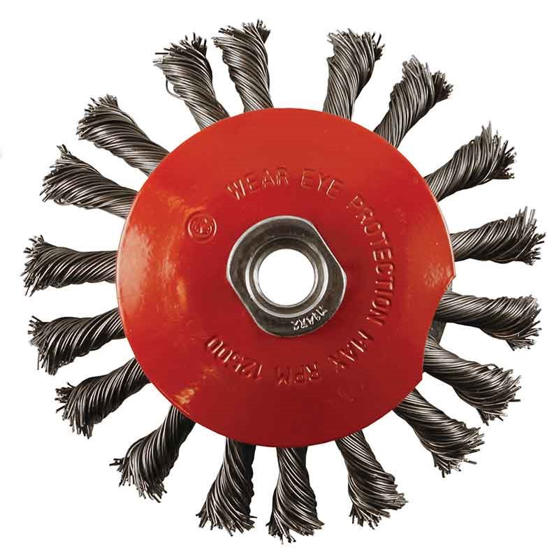 ABRACS 100MM X M14 KRUISKLEINE BORSTEL