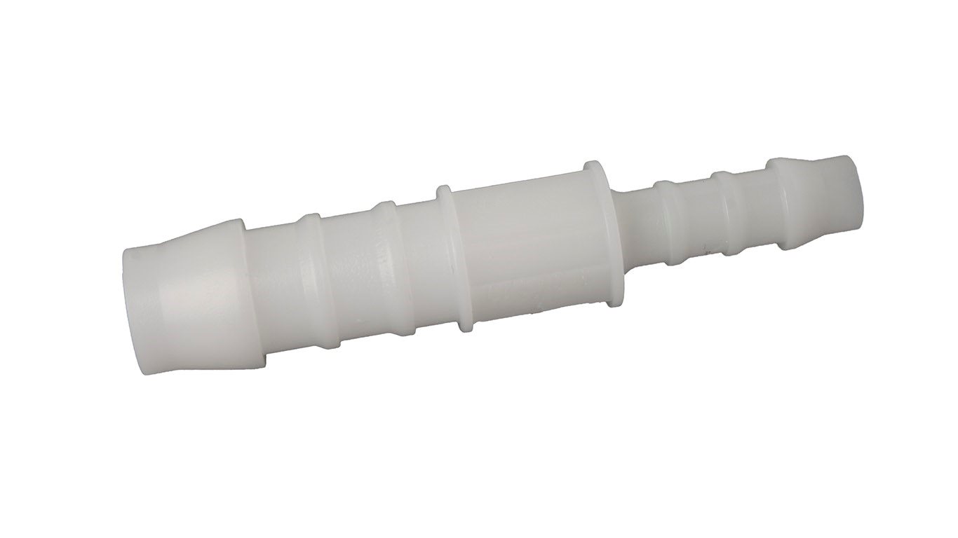 SLANGVERBINDER RECHT VERLOOP 10-6MM