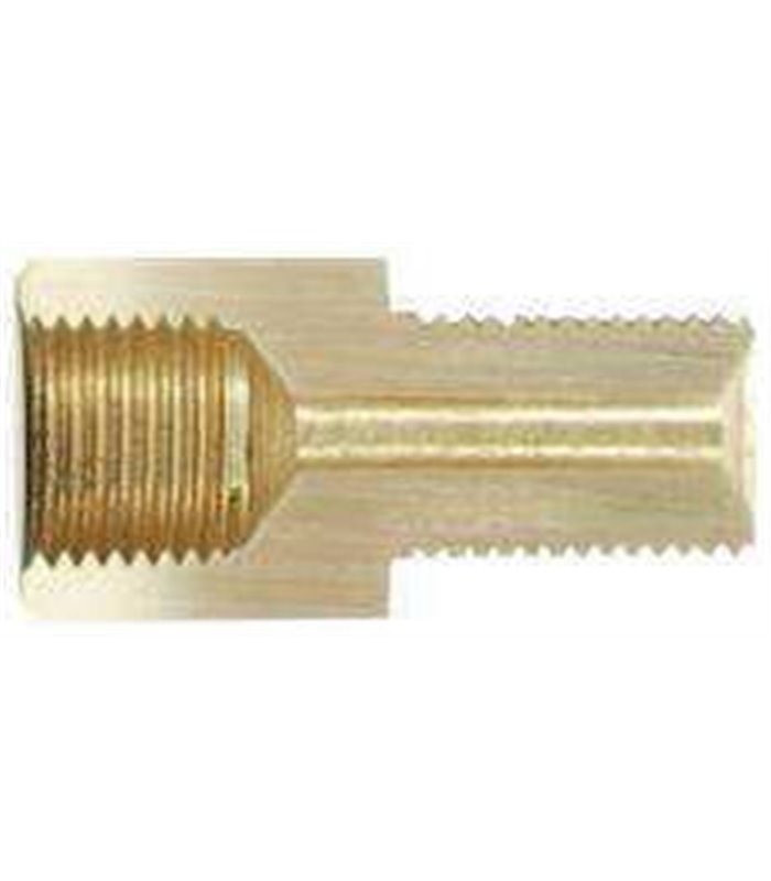 VERLOOPNIPPEL M10X1-M10X1,25 LENGTE=29,5MM SW13 ø3,0MM