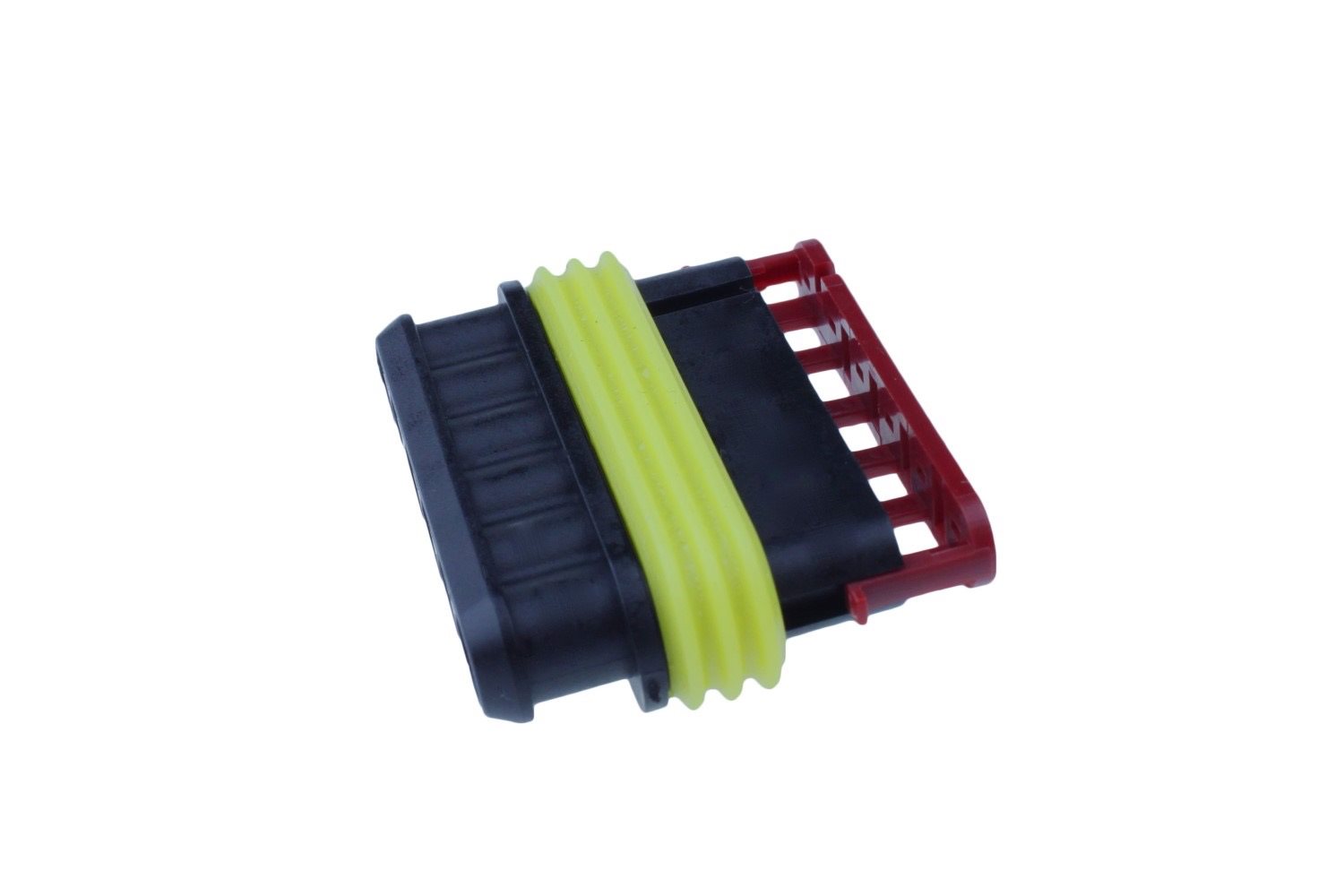 AMP SUPERSEAL (#1,5) 6-PINS VROUW