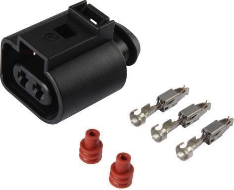 VAG CONNECTOR SET FEMALE OE: 1J0973722 2-WAY + TERMINALS EN SEALS