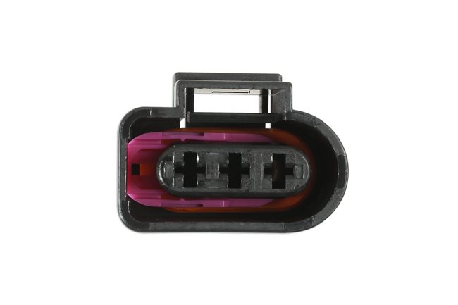 CONNECTOR SET VAG #2,8MM VROUW 3-PINS 2