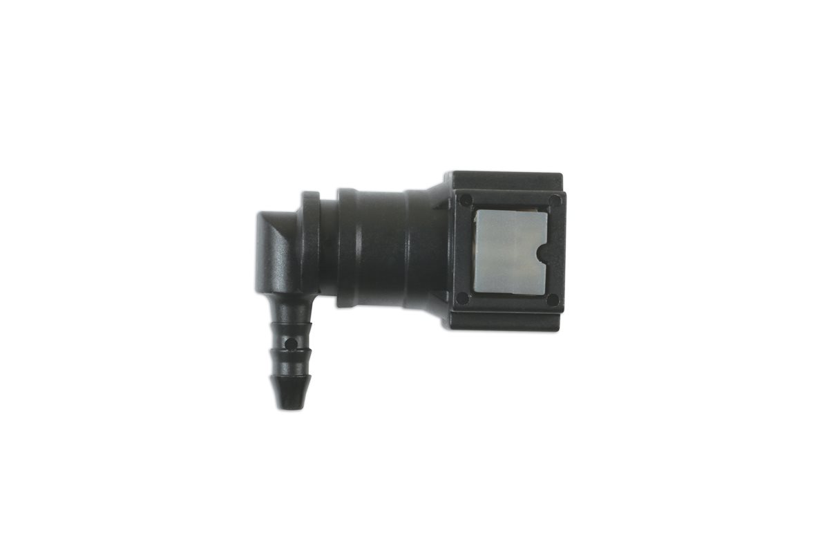 BRANDSTOFLEIDING CONNECTOR HAAKS 6.3MM X 3MM
