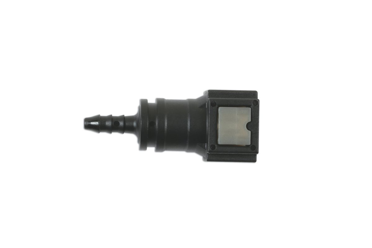 BRANDSTOFLEIDING CONNECTOR RECHT 6.3MM X 3MM