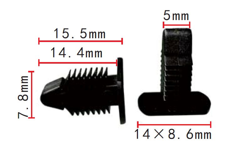 CLIP BMW, MINI OE: 51711496621 2
