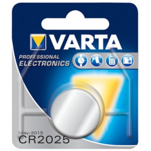 VARTA PRO 3V LITHIUM KNOOPCEL CR2025 BLISTER