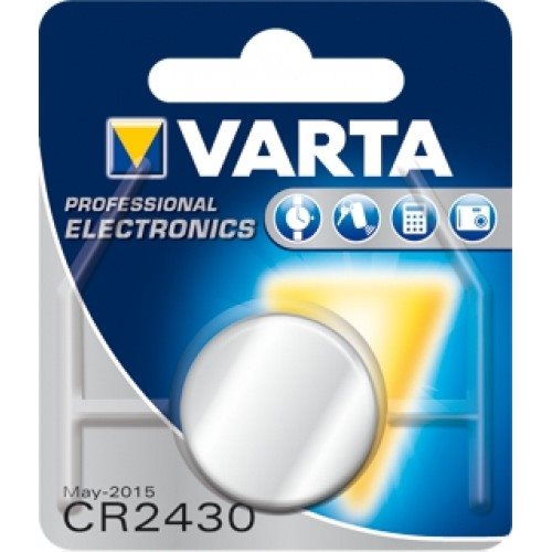 VARTA PRO 3V LITHIUM KNOOPCEL CR2430 BLISTER