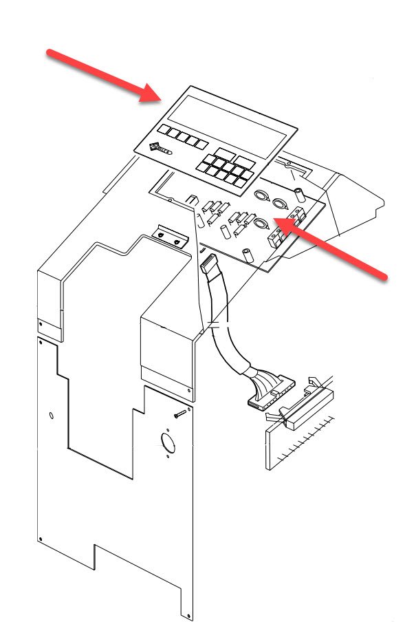 DISPLAY-KEYBOARD SET