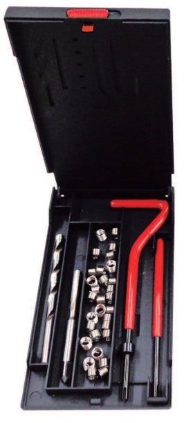 SCHROEFDRAAD REPARATIESET (M6×1.0) 24-DELIG (1SET)