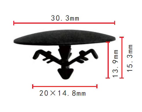 CLIP HONDA OE: 91501S1K003 2