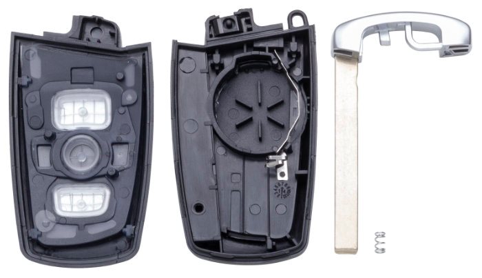 AUTOSLEUTEL BMW -LEGE BEHUIZING- INCLUSIEF 3 BUTTONS 2