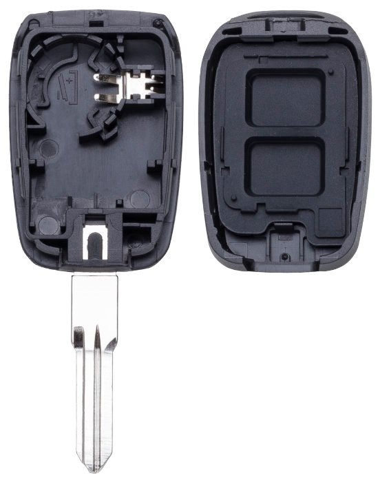 AUTOSLEUTEL DACIA -LEGE BEHUIZING- INCLUSIEF 2 BUTTONS 2