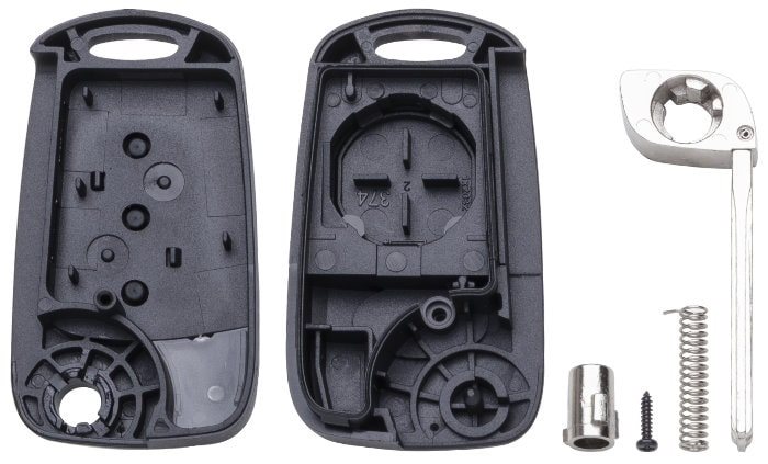 CAR KEY HYUNDAI - EMPTY HOUSING - INCLUDING 3 BUTTONS 2