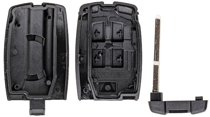 AUTOSLEUTEL LANCIA -LEGE BEHUIZING- INCLUSIEF 3 BUTTONS 2