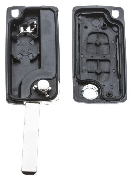 CAR KEY PSA - EMPTY HOUSING - INCLUDING 2 BUTTONS