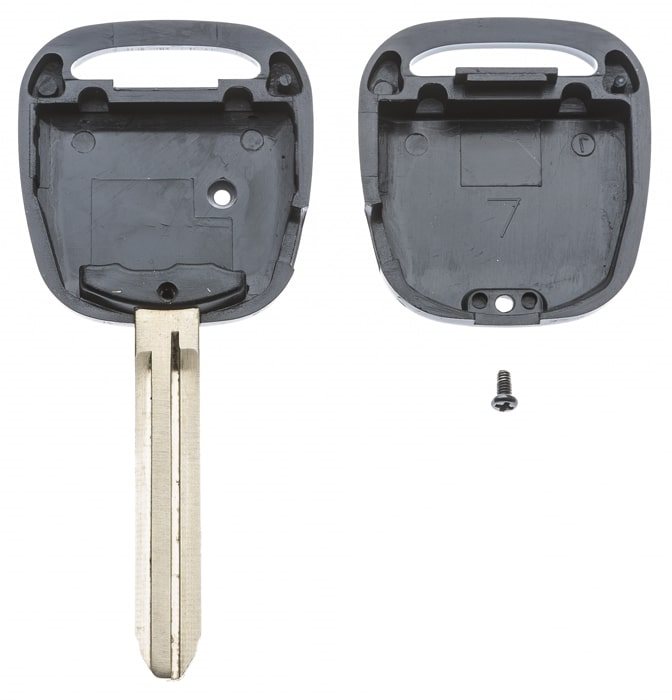 AUTOSLEUTEL TOYOTA -LEGE BEHUIZING- EXCLUSIEF 1 BUTTON