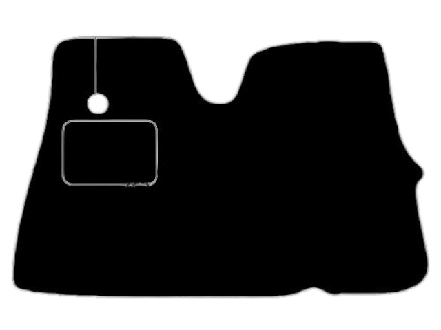 MATTENSET NAALDVILT (ZWART) FIAT DUCATO 1994-2006