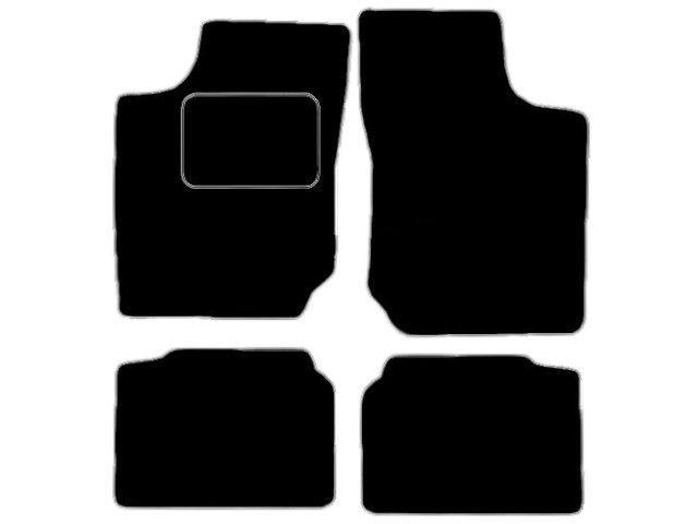 MATTENSET NAALDVILT (ZWART) OPEL TIGRA 1994-2000