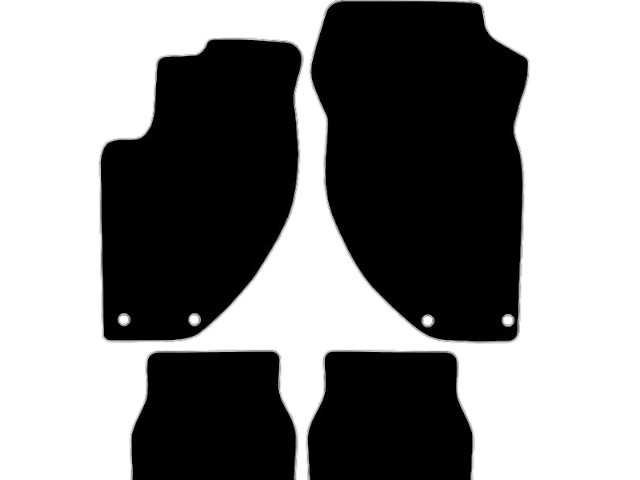 MATTENSET VELOURS (DONKERGRIJS) ALFA 166 1998-2003