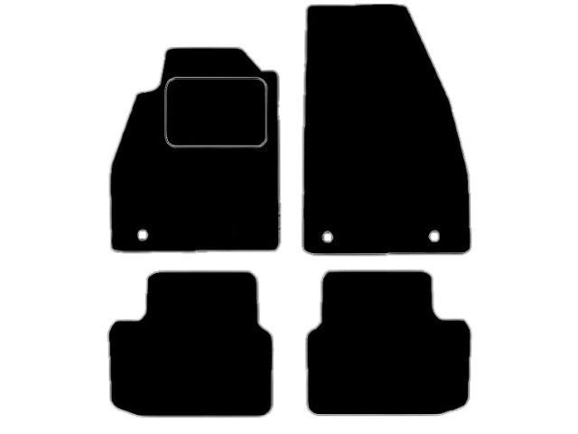 MATTENSET VELOURS (DONKERGRIJS) CHEVROLET MALIBU 2013-