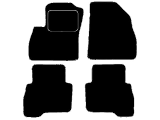 MATTENSET VELOURS (DONKERGRIJS) CITROEN NEMO MULTI 2009-