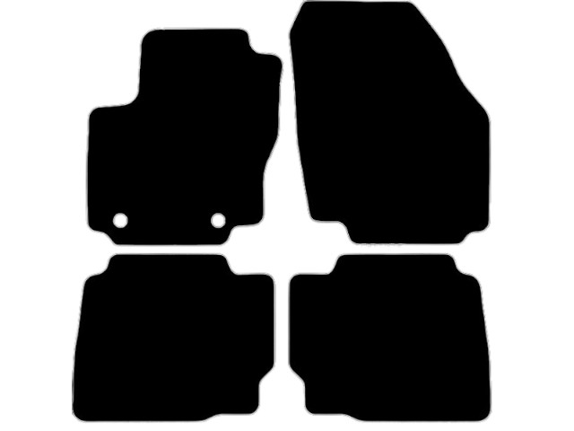 MATTENSET VELOURS (DONKERGRIJS) FORD MONDEO 2007-2014