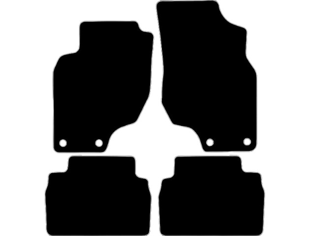 MATTENSET VELOURS (DONKERGRIJS) HYUNDAI COUPE 1996-2002