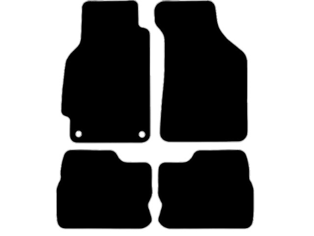 MATTENSET VELOURS (DONKERGRIJS) HONDA CIVIC 3D 1988-1992