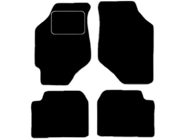 MATTENSET VELOURS (DONKERGRIJS) HONDA SHUTTLE 1995-1998