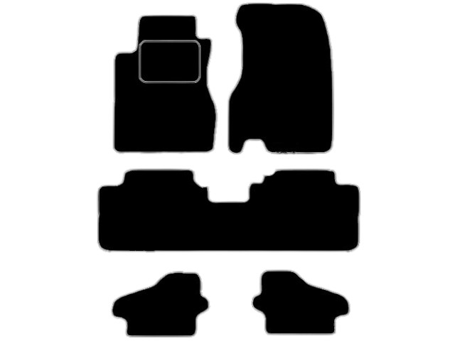 MATTENSET VELOURS (DONKERGRIJS) HONDA STREAM 2001-2005