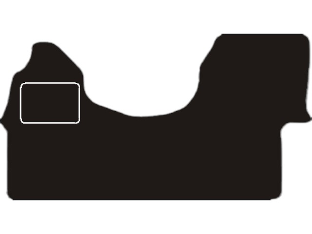MATTENSET VOOR VELOURS (DONKERGRIJS) MERCEDES SPRINTER 2006-2014 +BANK