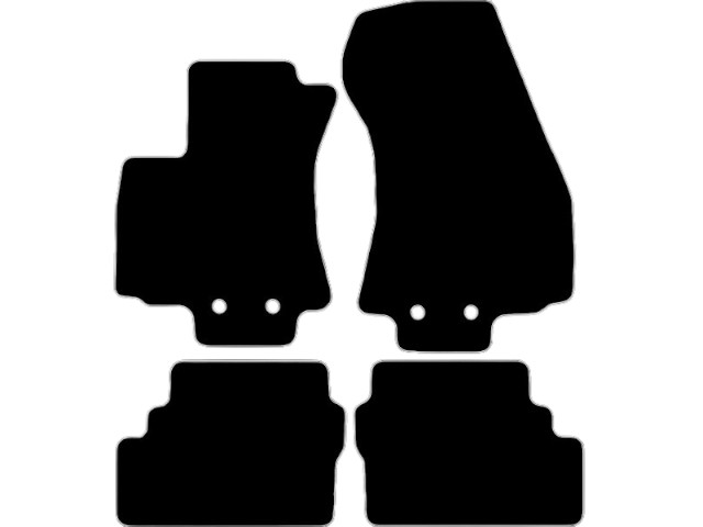 MATTENSET VELOURS (DONKERGRIJS) OPEL ZAFIRA A 1999-2005 5 PERS