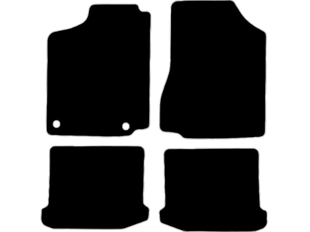 MATTENSET VELOURS (DONKERGRIJS) SEAT IBIZA 1993-1999