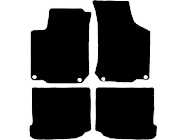 MATTENSET VELOURS (DONKERGRIJS) SEAT TOLEDO 1999-2004